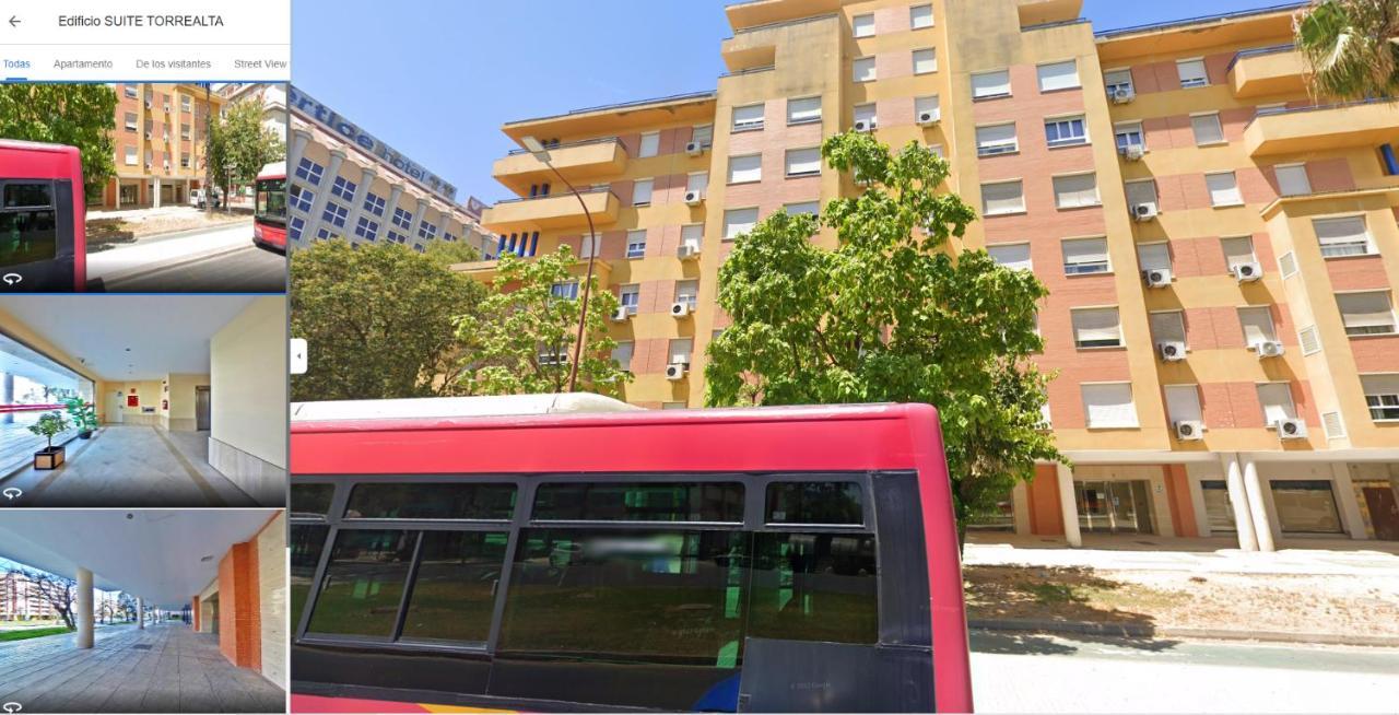 Apartamento Suite Torre Alta Parking Gratis Sevilha Exterior foto
